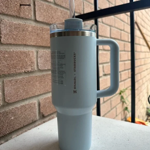 Stanley | Other | Starbucks Stanley Spring Blue 4 Oz Tumbler | Poshmark